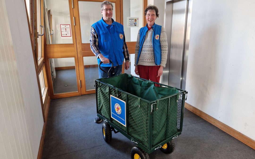 Einkäufe mit dem Bollerwagen – das gibt es sonst nirgends